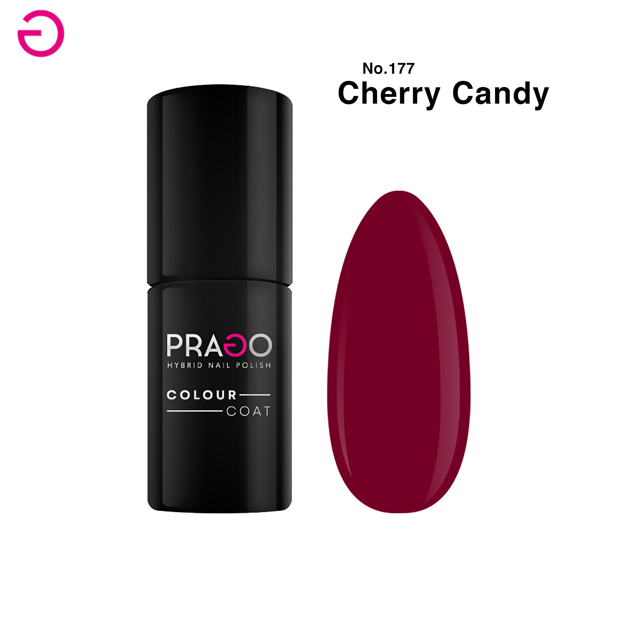 PRAGO hibridni lak za nokte u boji 5 ml - CHERRY CANDY