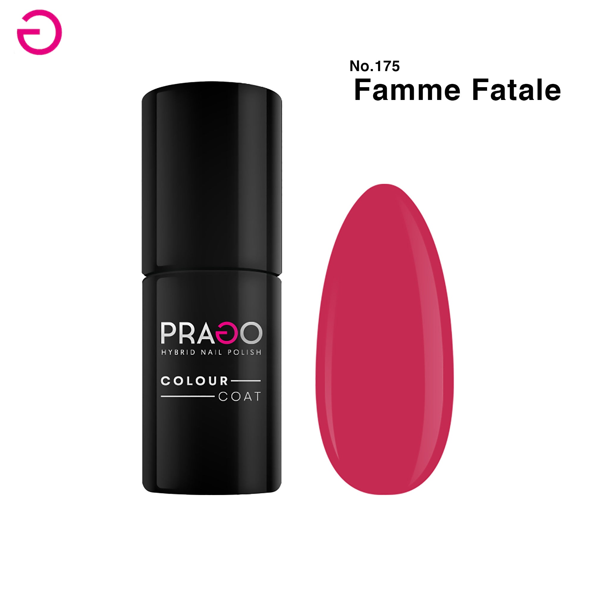 PRAGO hibridni lak za nokte u boji 5 ml - FAMME FATALE