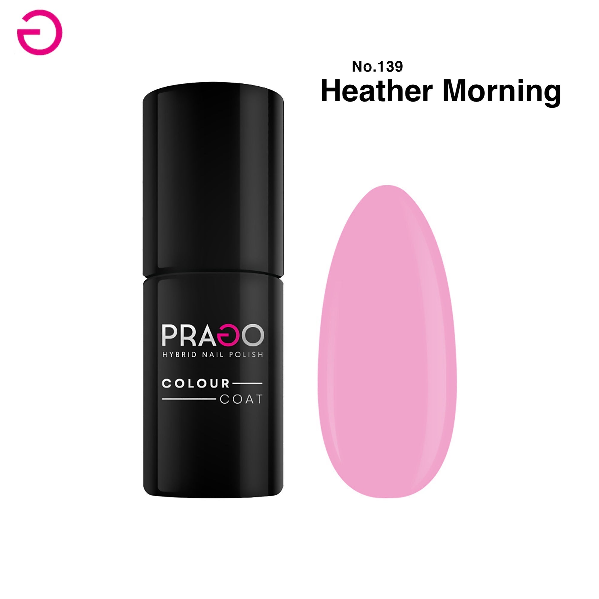 PRAGO hibridni lak za nokte u boji 5 ml ml - HEATHER MORNING