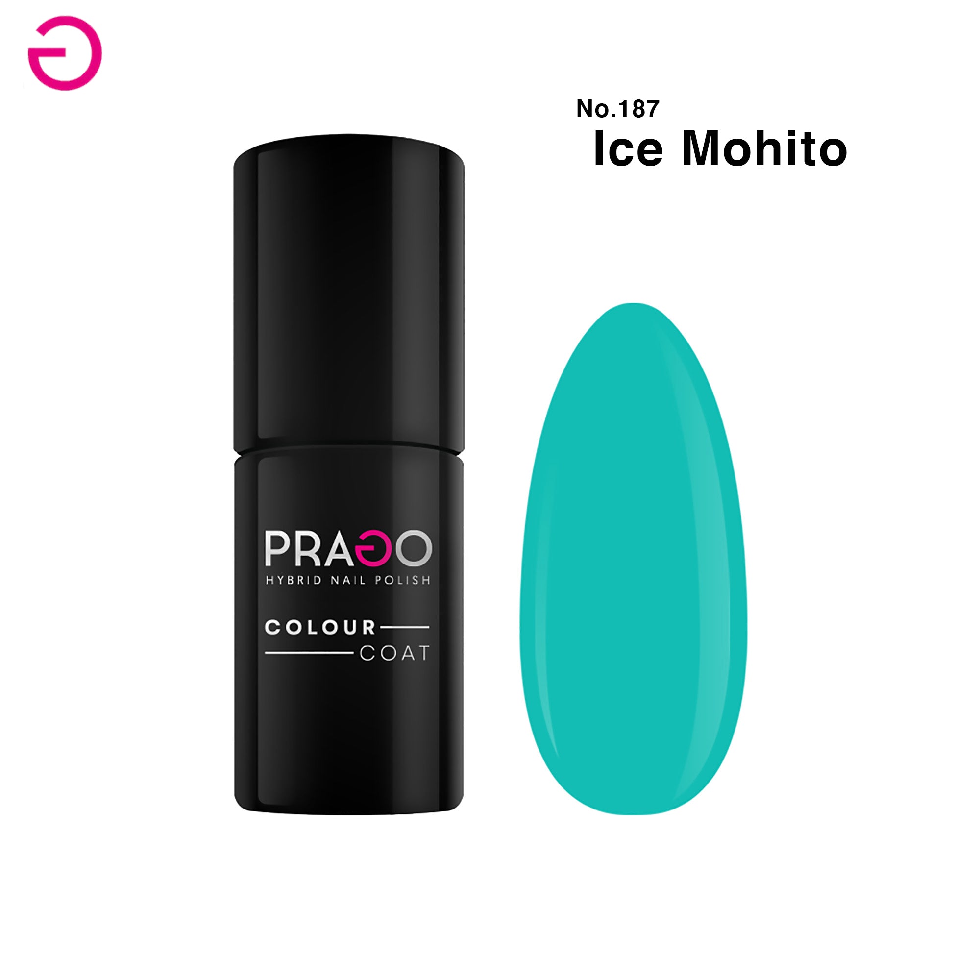 PRAGO hibridni lak za nokte u boji 5 ml - ICE MOHITO