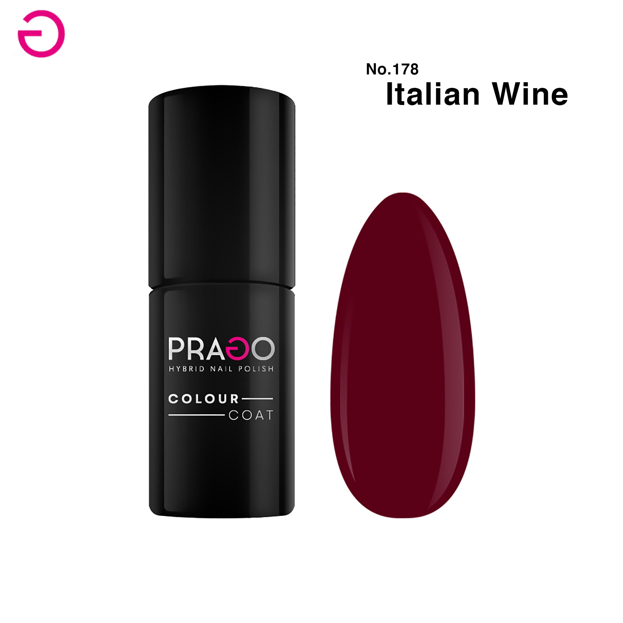 PRAGO hibridni lak za nokte u boji 5 ml – ITALIAN WINE