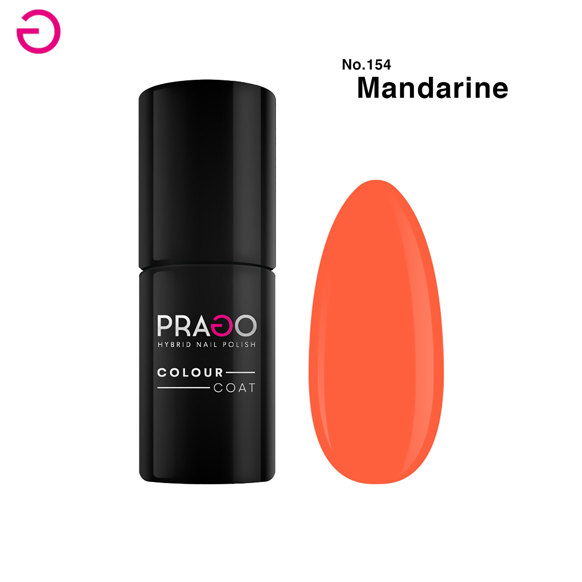 PRAGO hibridni lak za nokte u boji 5 ml - MANDARINE