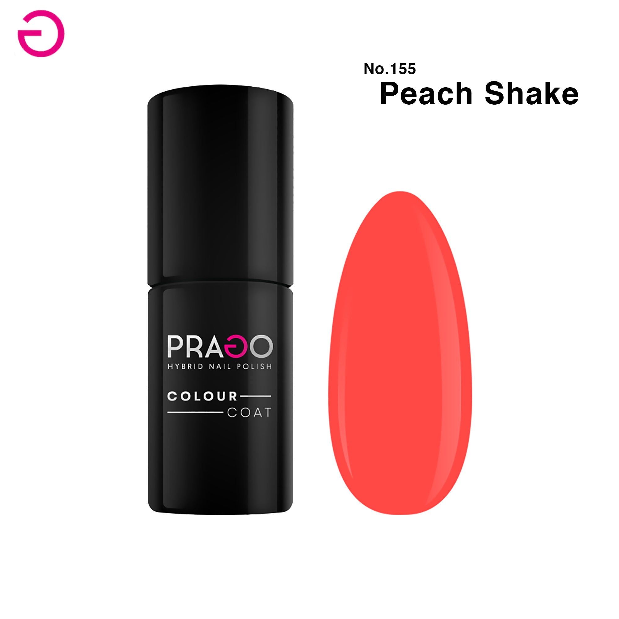 PRAGO hibridni lak za nokte u boji 5 ml - PEACH SHAKE