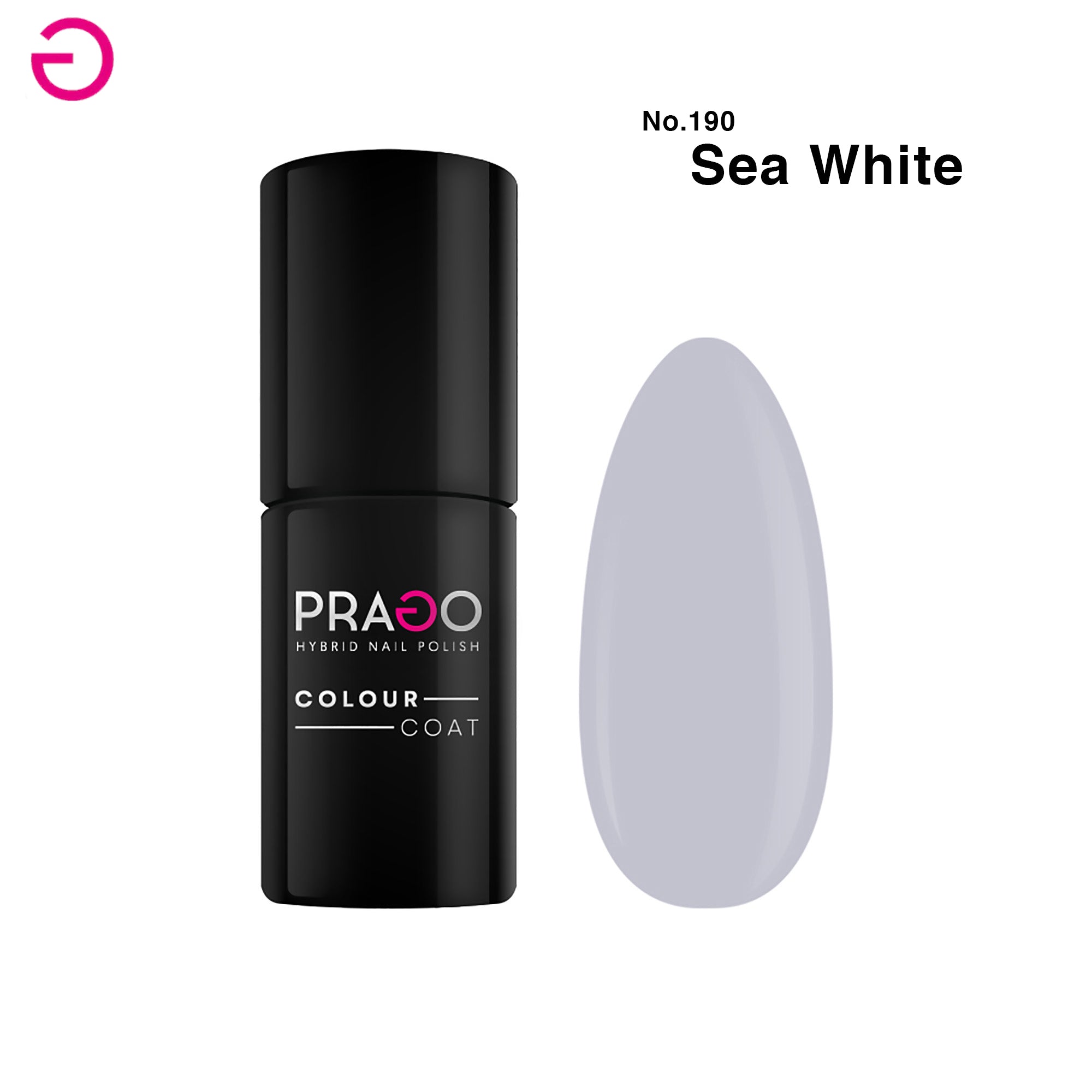 PRAGO hibridni lak za nokte u boji 5 ml ml - SEA WHITE