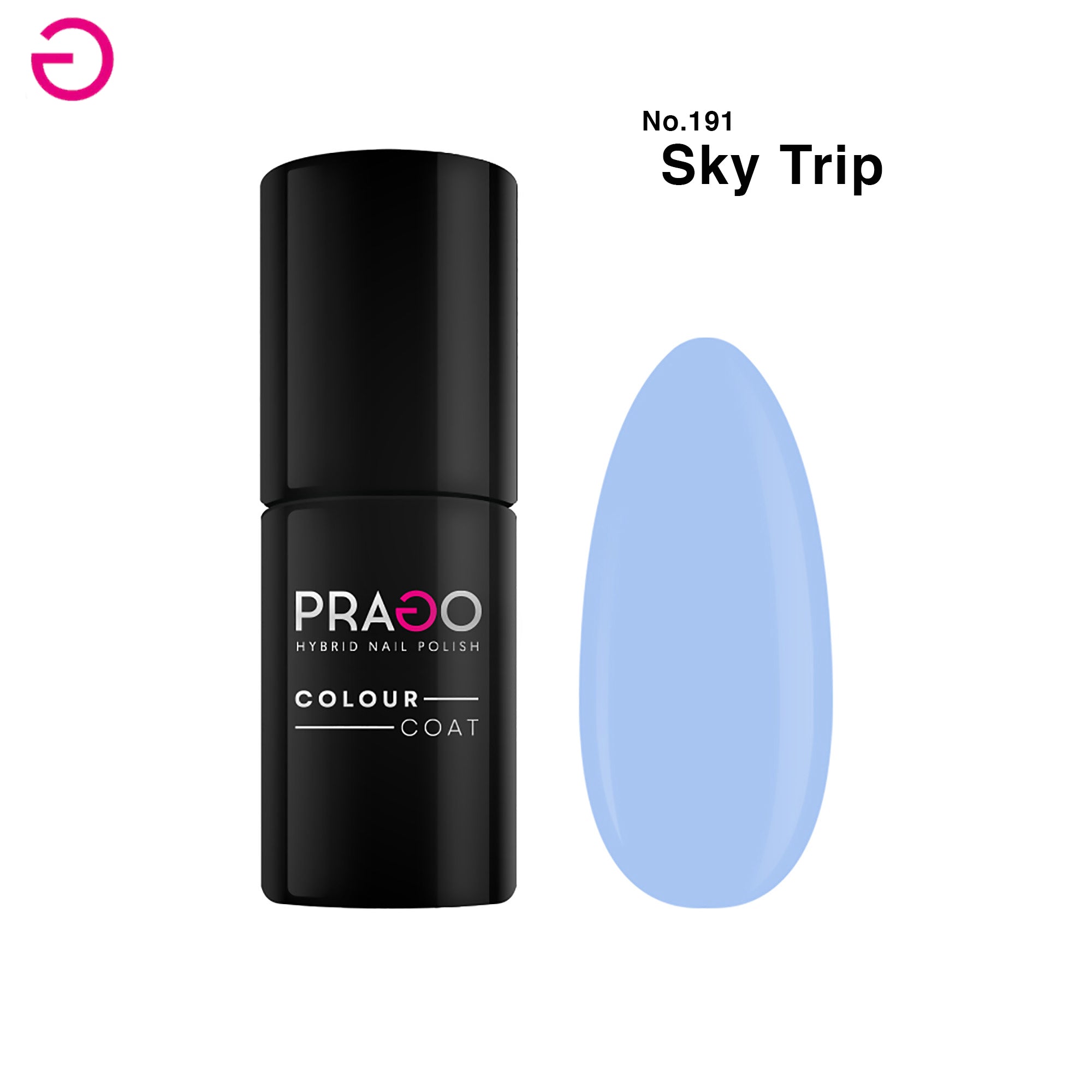 PRAGO hibridni lak za nokte u boji 5 ml - SKY TRIP