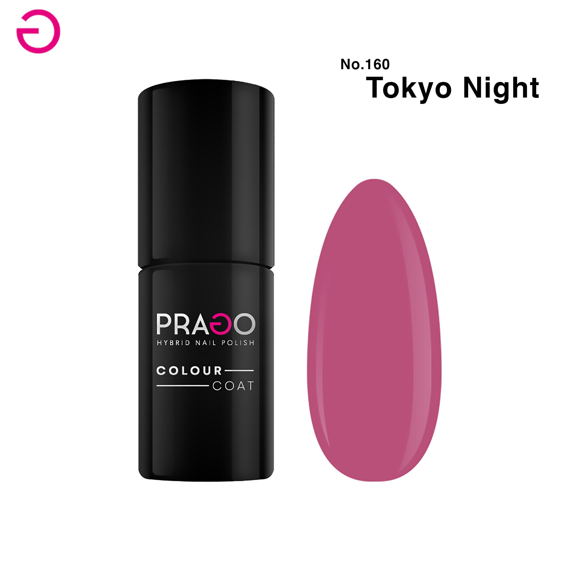 PRAGO hibridni lak za nokte u boji 5 ml - TOKYO NIGHT