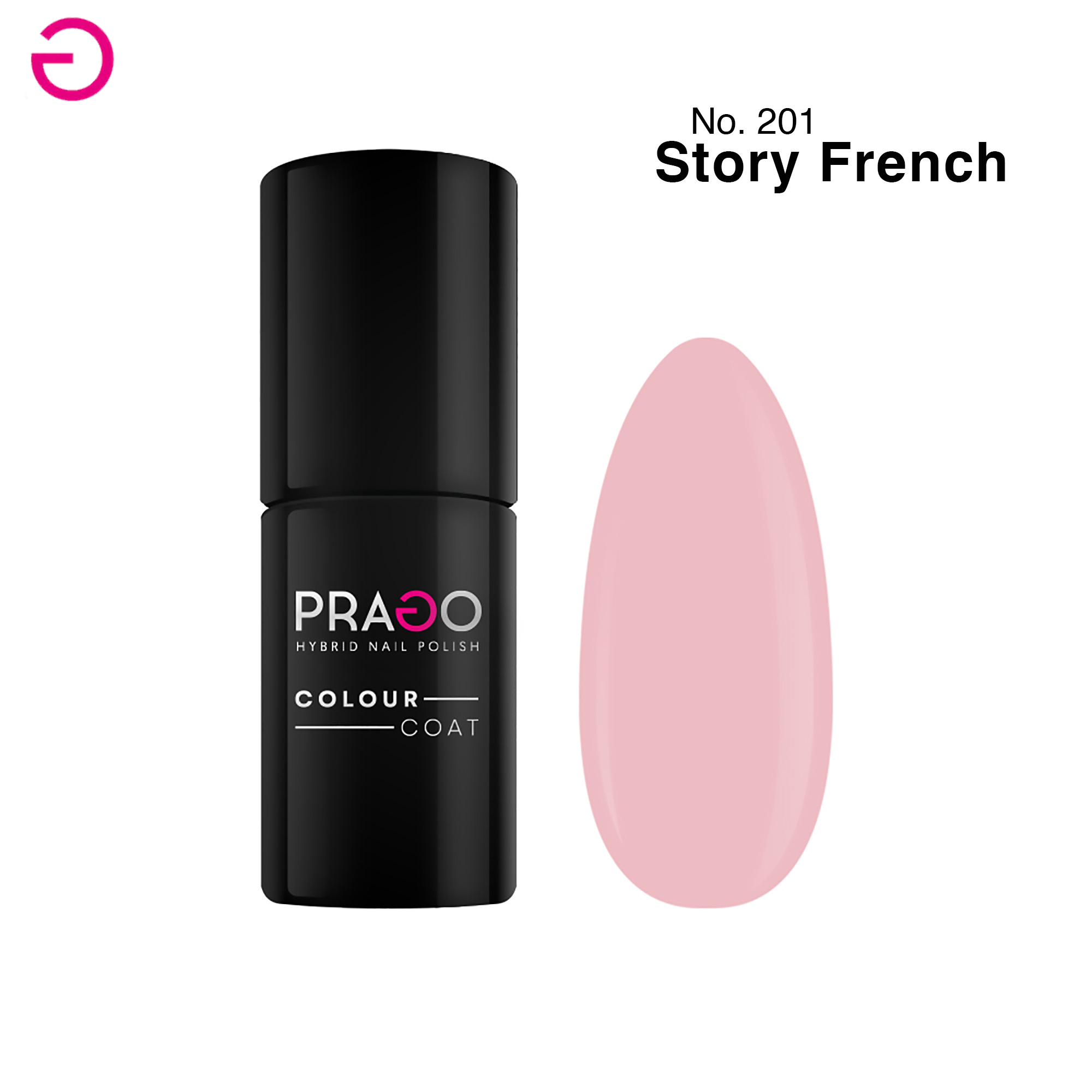 PRAGO Hibrid lak za nokte u boji 5 ml –STORY FRENCH